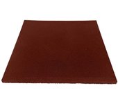 JARDIN202 - Pack Entrena - Loseta de caucho 50x50cm Roja Maciza Profesional 20mm