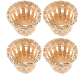 Small Lampshade Chandelier Drum Shades Barrel Lampshades for Ceiling Bamboo Decor