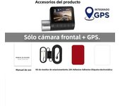 Dashcam 4K GPS WIFI 24h Parking Monitor Dash Cam for Car Dvr Dual Camera Front and Rear Night Vision Dvrs Mini Video Registrator