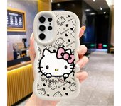 Sanrio H-Hello Kitty Phone case for Samsung Galaxy Note S20 S21 S22 Ultra FE S23 FE Plus Ultra S24 Plus Ultra soft funda cases