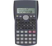 Calculadora científica de ingeniería de 2 líneas, ideal para uso escolar y profesional (negra)