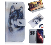 Painted Flip Leather Magnetic Case For OPPO A59 5G A33 a36 A38 a53 A54 a55 a57 A58 A78 4G 5G A58X A2M A60 4G Phone Cover