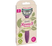 Wilkinson Xtreme 3 Máquina de Afeitar Eco green Mujer 4 uds
