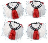 Paquete de 4 Mop Head 2in1 Mop para Vileda Turbo Refill
