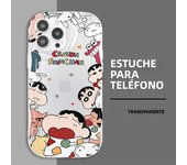 Anime Shinchan Phone Case for Apple iPhone 15 Pro Max 13 14 Plus 12 Mini 11 Pro XR 8 SE 7 XS MAX Cover