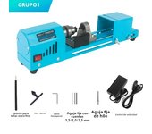 150W Mini Lathe Beads Machine Miniature Buddha Pearl Lathe DIY Woodworking Buddha Pearl Lathe Machine Drill Rotary Tool 12V/24V