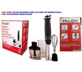 Talox batidora varillas inox pie desmont+set accesor.600w bl600s