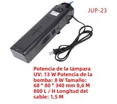 SUNSUN JUP series Aquarium UV lamp Sterilizer Submersible Filter bomb Filtration pump Fish Tank Remove Algae Deodorize