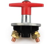 Aislador de batería, interruptor de desconexión de batería principal de 12V con llaves, interruptor de batería de 300A para barco, coche, CA