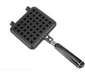 Kitchen Non-Stick Waffles Maker Machine Baking Mold Pan Bubble Egg Cake Oven Breakfast Waffle Machine Cake Maker Gas Stove Use