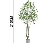 Poenia Arte Floral - Árbol de Laurel Artificial 210cm - REF 631429 - Decoración Realista