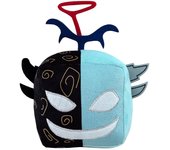Juego de Plush DE LA Caja de Leopardo de frutas del juego de frutas Blox Muñeca de Caja Morada [HK]