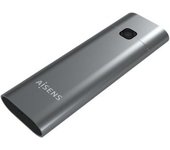 Caja Externa para Disco SSD M.2 NVMe Aisens ASM2-021GR/ USB 3.1 Gen2/ Sin Tornillos