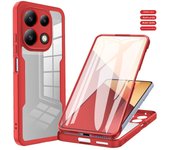 360 Full Body Screen Protector Transparent Case for Redmi 13C 12C Redmi Note 13 Pro Plus 12 11 10 Cover Case Back