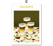 Cocktail Fruit Juice Aperol Spritz Posters and Print Sangria Drink Negroni Martini Whiskey Canvas Painting Club Bar Home Decor