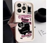 Black Cat Cute Silicone Phone Case for iPhone 7 8Plus XR XS 11 Pro 12 13 14 15 Plus 16 ProMax Shockproof Screen Protector Casing