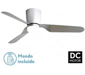 Ventilador 18W DC KOCHI NIQUEL 3 ASPAS PLATA 5