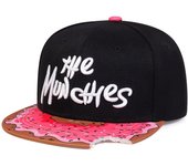 Fashion THE MUNCHIES baseball cap snacks pink snapback hat men women adult hip hop Golf caps outdoor casual sun hats gorras bone