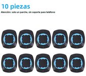 1-50PCS Bicycle Mobile Phone Bracket Patch Sticker GPS Computer Mount Support Phone Back Stickers Cycling Bracket Patch for MTB