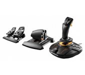 Thrustmaster T.16000M FCS Flight Pack Palanca de mando Mac,PC Analógico/Digital USB Negro