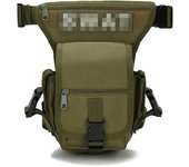 Bolsa de pierna para deportes al aire libre, para aficionados militares, deportes de campo, funcional, impermeable, táctica, bolsa de pierna, bolsa de camuflaje SW