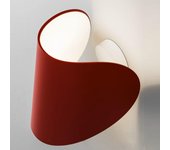 SOMY Lámpara de pared LED moderna, lámpara de pared giratoria, lámpara de tocador de baño, dormitorio interior, sala de estar, pasillo, escalera, patio, jardín, lámpara de pared - rojo - luz blanca Lámpara de pared exterior