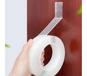 Cinta Nano de malla de doble cara, reutilizable, impermeable, transparente, resistente, más duradera