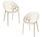 Pack 2 Sillas Nido - Beige