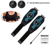 EMS Muscle Stimulator Abs Trainer Abdominal Toning Belt Muscle Toner Body Slimming Arm Leg Belly Lose Weight Fitness Massagr