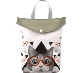 AI2 Multifunction Baby Diaper Bag Cute Cartoon Animal 20*25cm and 25*30cm Mommy Portable Storage Bags New Design Wet Bag
