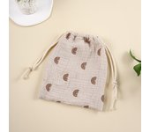 Cadena pañal bolsa lindo dibujos animados impresión bebé desechable bolsa de almacenamiento bolso bebé niños niñas carro colgante bolsa nuevo