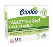 Lavavajillas Maquina 3en1 Eco 30 Tabletas Ecodoo