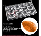 Chocolate Candy Mold for Easter Egg Bunny Chocolate Bonbons Polycarbonate Confectionery Baking Pastry Tools