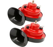 2pcs 12V air horn for car Snail Electric Air Horn Marine Boat Loud Alarm Kit  Boat Motorcycle Dual-tone car horn Loud signal