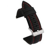 20mm 22mm 24mm Silicone Sport Strap Waterproof Rubber Men Replacement Band For Samsung Huawei Watch GT2 46mm Amazfit GTR