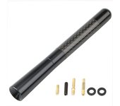 Carbon Fiber Car Roof Antenna Universal  3.5cm 8cm 12cm Black Red Blue Colorful Radio Aerial Antenna Set Car Styling Accessories