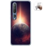 Tumundosmartphone Funda Gel Tpu para Xiaomi Mi 10 / Mi 10 Pro diseño Tierra Dibujos