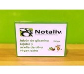 Jabón glicerina vegetal Aceite de Jojoba y AOVE. Notaliv Cosmética Natural