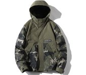 Military Bomber Jacket Men Fashion Casual Camping  Jacket Coat Windproof Hooded Windbreaker Coats Male Oversize Outerwear 4XL