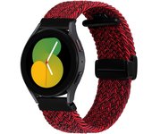 20mm/22mm Watch Strap For Samsung Galaxy watch 4 classic 5 pro 3 active 2 S3 Magnetic braided bracelet correa Huawei watch GT2 3