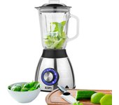batidora con vaso mezclador de cristal 550w 1,5l  edm