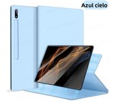 For Samsung Galaxy Tab Case For S7 S8 S9 11 S7 Plus S7 FE S8 Plus S9 Plus 12.4 S9 Ultra 14.6 Pen Holder Magnetic Cover