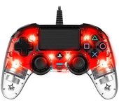 Mando Con Cable Nacon Licenciado Light Rojo Ps4