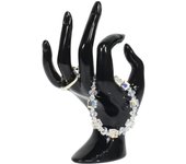 Soporte de anillo con forma de mano, soporte de exposición de joyería, decoración de Habitación Negra, pulsera estética, Anillo, soporte de Reloj, soporte de joyería para decoración de Habitación