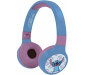 Disney Classics Stitch Auriculares Plegables 2 En 1 Lexibook HPBT010D
