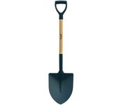 Pala punta con mango anilla, para cavar y recoger escombro. vt5013a viat