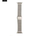 URVOI Band for Apple Watch Ultra 2 Series 10 8 7 6 SE 5 Milanese buckle strap for iWatch mesh chain Stainless Steel accessories