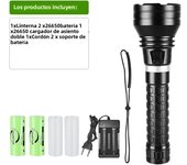 Super Bright XHP199 LED Diving Flashlight 600M Powerful Diving Torch High Power Rechargeable Underwater Lantern IPX8 Hand Lamps
