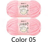 2pcs X100g Hand Knitting Thread Yarn Crochet DIY Doll Yarn For Hand Knitting DIY Hats Scarves