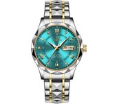 2025 New Top Brand Luxury Man Wristwatch Waterproof Luminous Date Week Men Watches Stainless Steel Quartz Men's Watch Male reloj